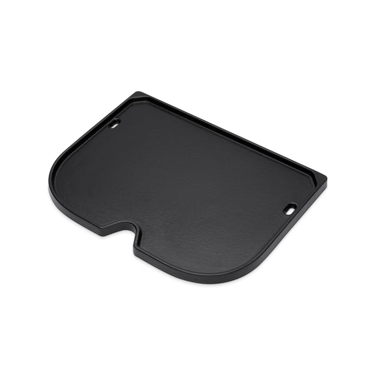 Weber Lumin Compact Elektrogrill-Platte/Porzellanemaillierte Gusseisen-Grillpfanne mit Antihaft-Ober
