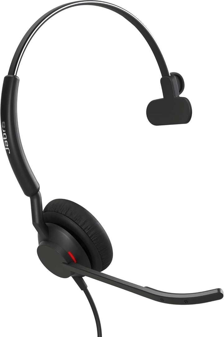 Jabra Engage 50 II schnurgebundenes Mono-Headset mit Link Call Control, geräuschunterdrückender 3-Mi
