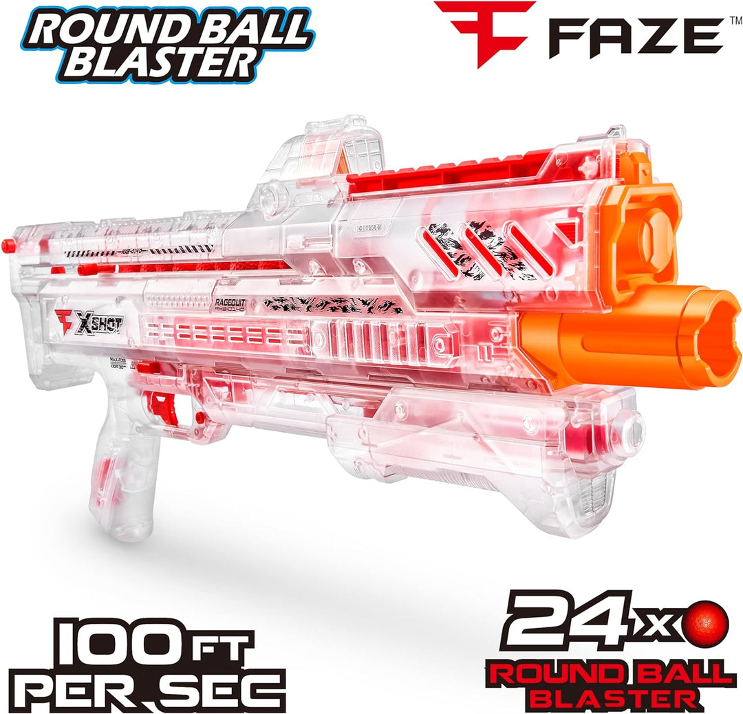 X-Shot Faze Ragequit Round Blaster (24 Darts) von ZURU