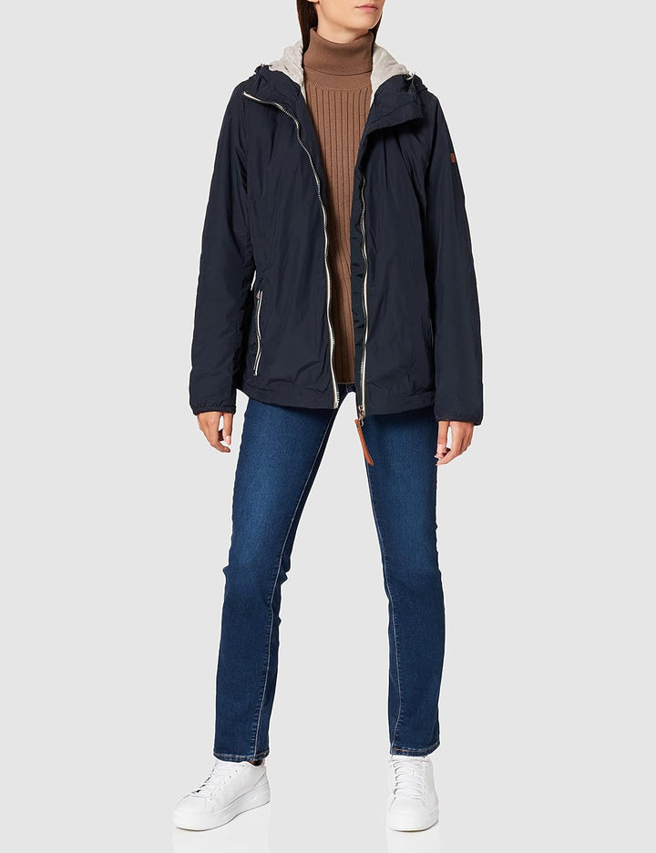 camel active Womenswear Damen 3201106R26 Jacke 34 Night Blue, 34 Night Blue