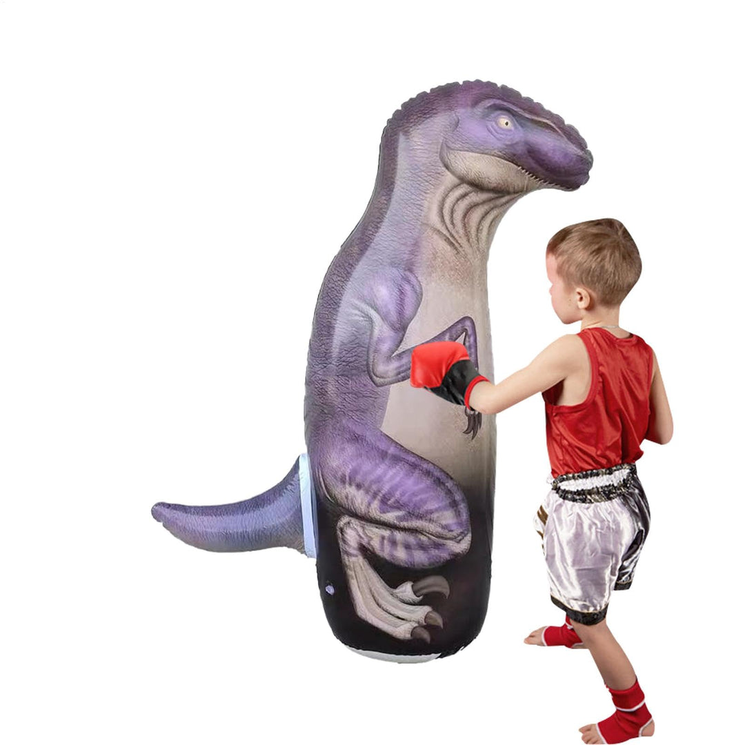 Dinosaur Boxsack Box Training Aufblasbar Spielzeug | 94 cm Kinder Boxsack mit Sofortiger Rückfederun