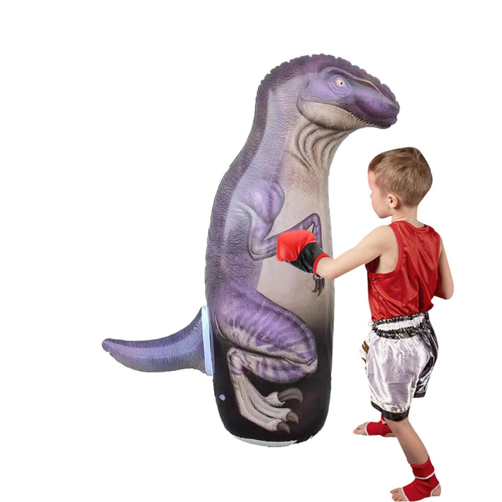 Dinosaur Boxsack Box Training Aufblasbar Spielzeug | 94 cm Kinder Boxsack mit Sofortiger Rückfederun