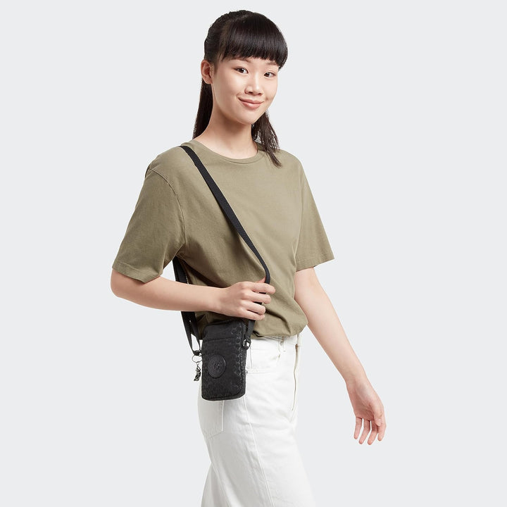 Kipling Damen Tally Handytaschen, Signature Emb, Signature Emb