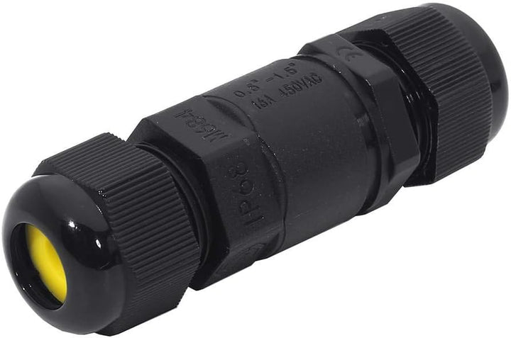 10er Set HOFTRONIC - Kabelverbinder Wasserdicht IP68-230V Kabelstecker aussen - Erdkabel verbinder -