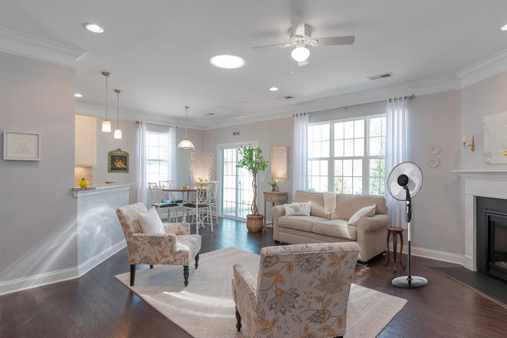 Ariete 846 Deckenventilator, 45 W, Kunststoff, Schwarz, Schwarz