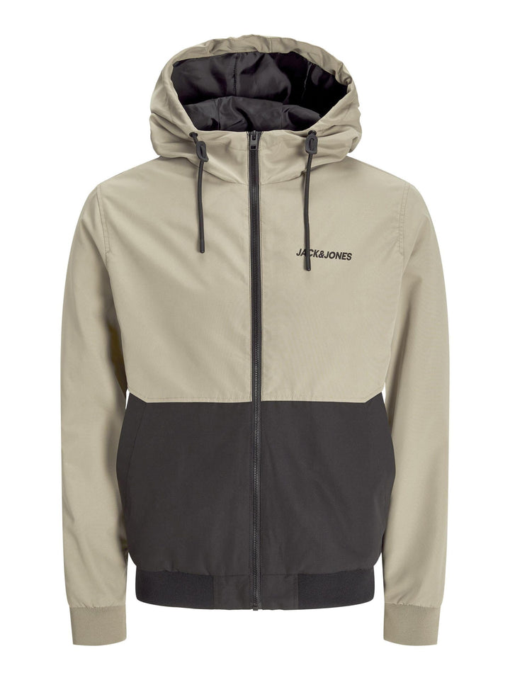 JACK & JONES Herren Jjerush Hood Bomber Noos Softshell-Jacke XS Coriander, XS Coriander