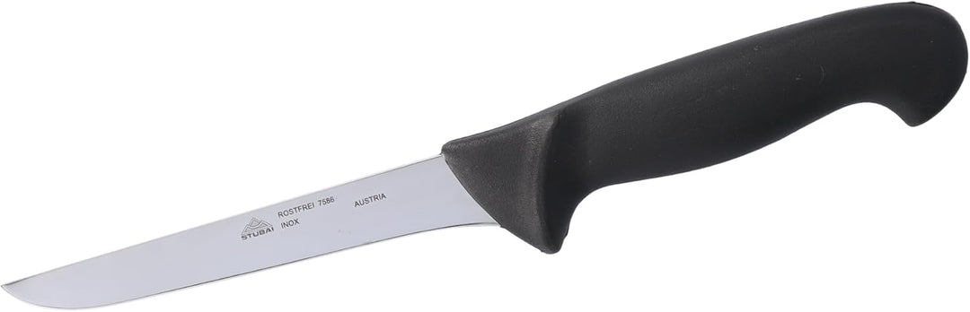 STUBAI Ausbeinmesser | 120 mm | Ausbeinmesser aus Edelstahl, rostfrei, spülmaschinenfest, mit Polypr