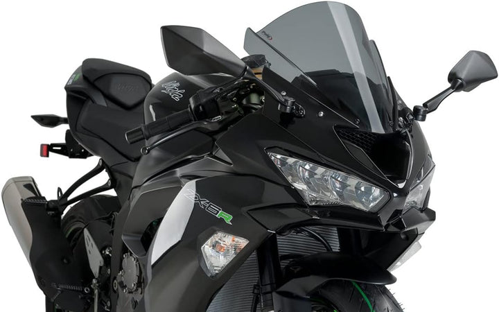 Puig Kuppel Racing 3177F für Kawasaki Zx-6R 636 19' Stärk getönt, Stärk getönt