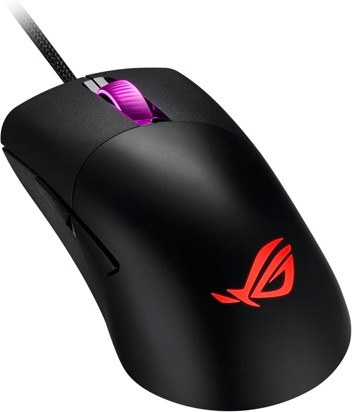 ASUS ROG Keris optische Gaming Maus (kabelgebunden, 16.000 DPI, 400 ips, 1000Hz Abtastrate, Aura Syn
