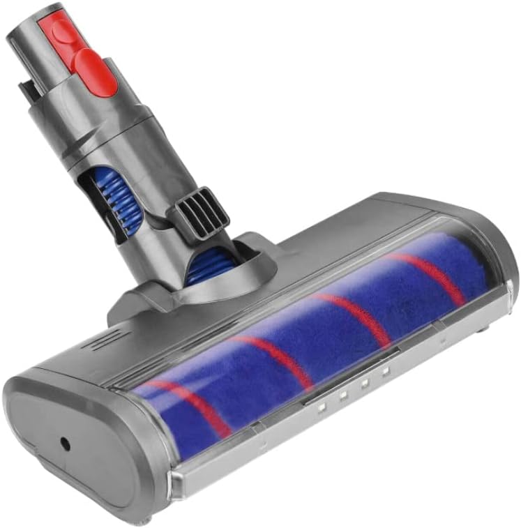 Trade-Shop LED Elektro Turbodüse Turbobürste Staubsaugerdüse für viele Dyson Bodenstaubsauger wie V7