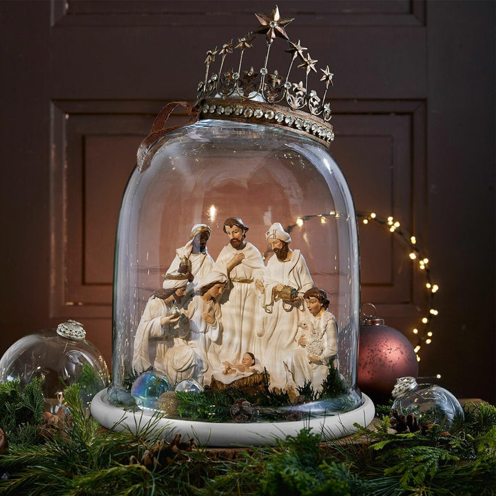Loberon® Krippenfigur Kanem, feine Handbemalung, Weihnachtsgeschichte, Weihnachtsfiguren, Weihnachts