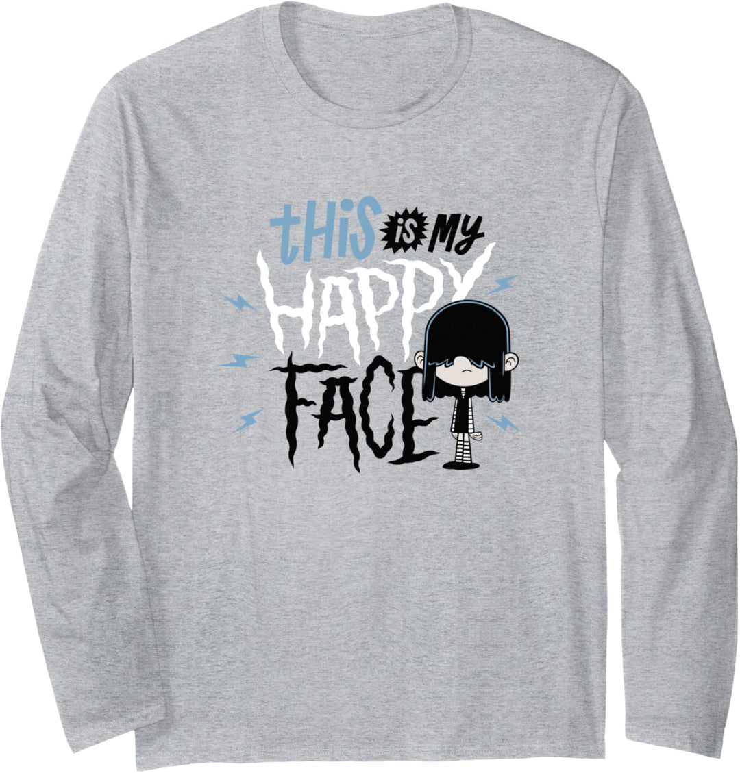 The Loud House Lucy Loud This Is My Happy Face Langarmshirt