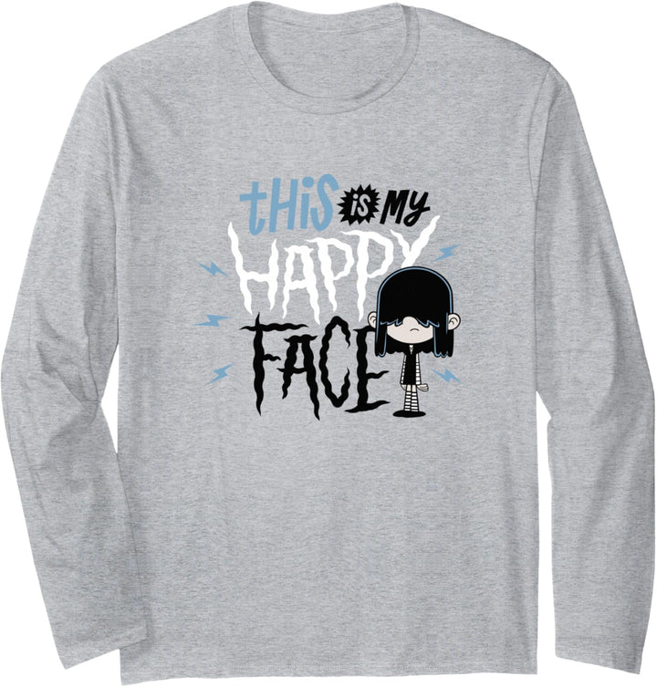 The Loud House Lucy Loud This Is My Happy Face Langarmshirt