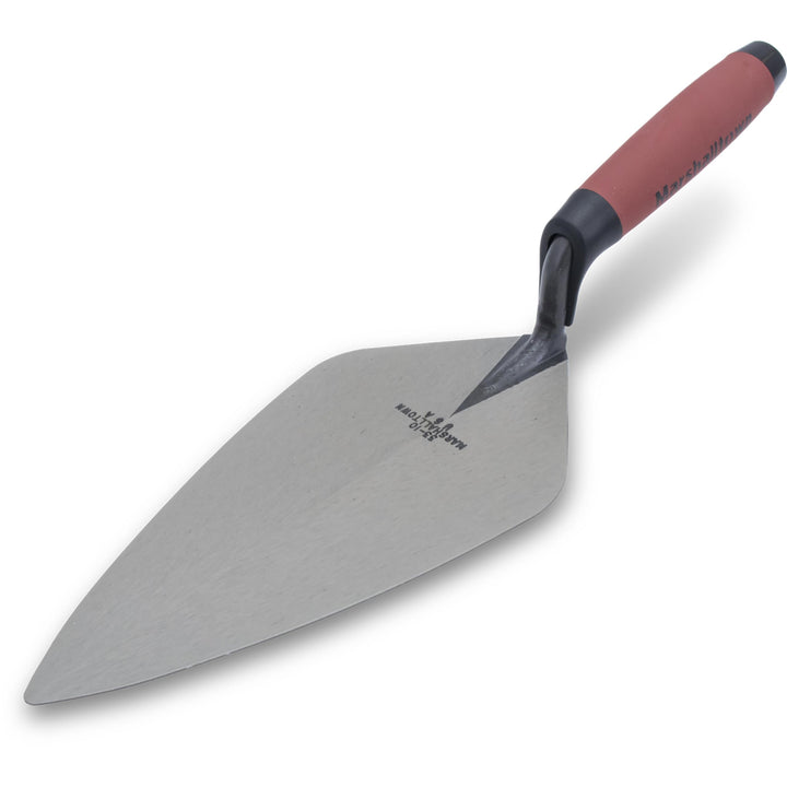 Marshalltown Maurerkelle, Putzkelle London Style mit ergonomischem Durasoft Griff, aus Carbonstahl,