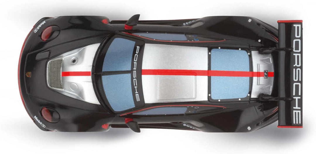 Carrera Hybrid, Porsche 911 GT3 R Black Devil, Massstab 1:50, Front- und Rücklichter, Bis zu 30 Minu