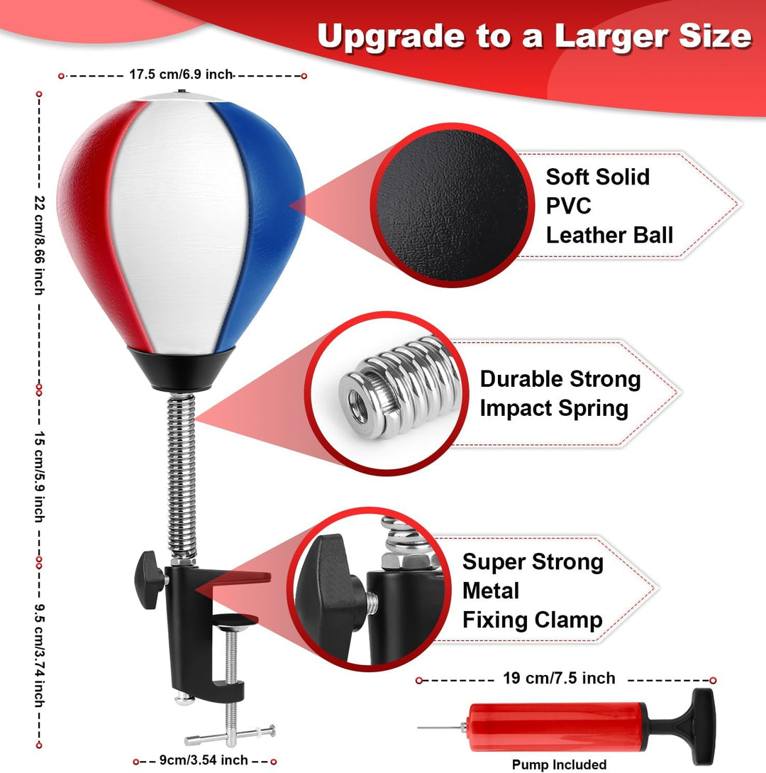 NZQXJXZ Punchingball Tisch, Desktop Boxsack, Büro Punching Ball, Boxsack für den Schreibtisch, Stres
