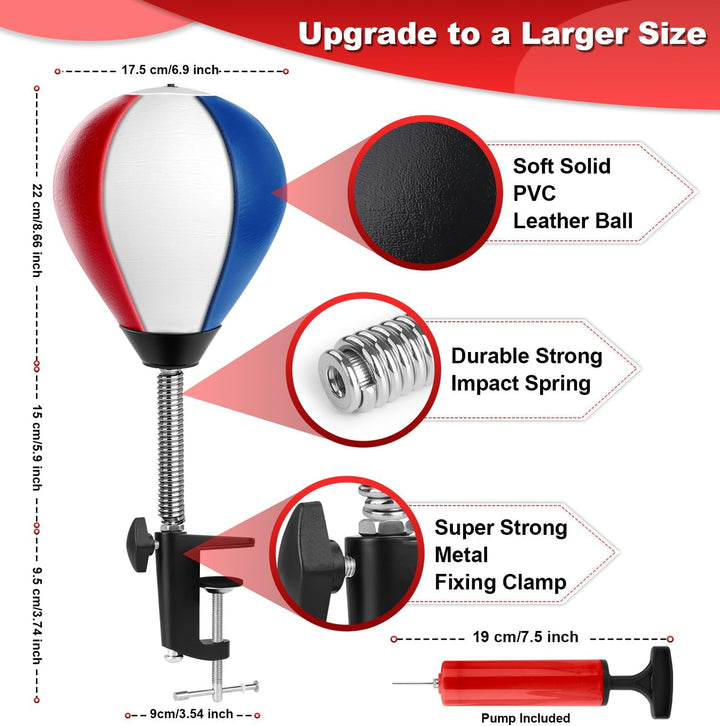 NZQXJXZ Punchingball Tisch, Desktop Boxsack, Büro Punching Ball, Boxsack für den Schreibtisch, Stres