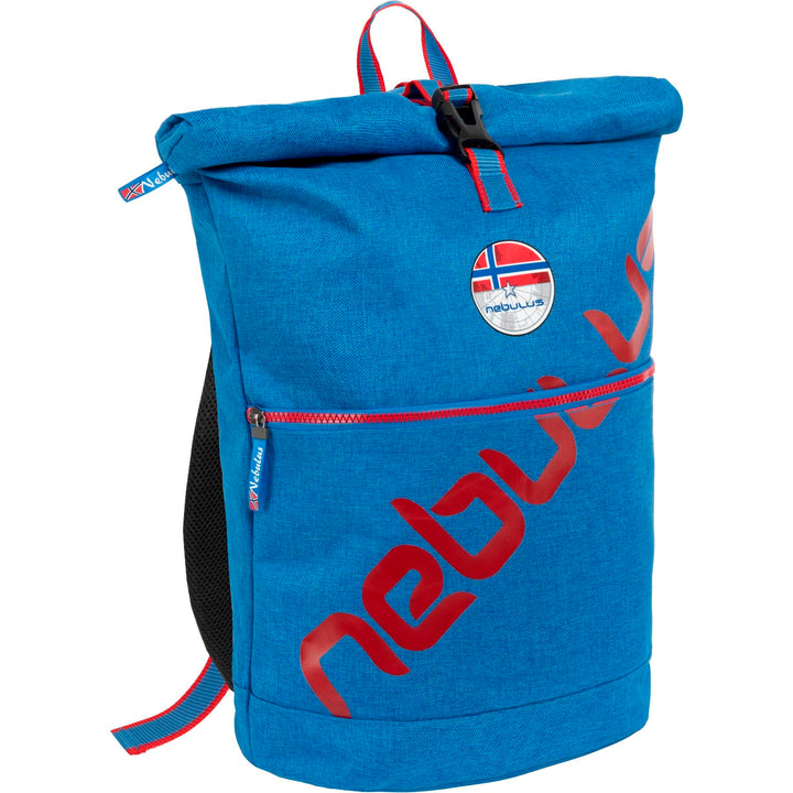 Nebulus Unisex Rucksack COLUMBUS, Laptoprucksack, Reiserucksack Kobalt-rot Einheitsgrösse, Kobalt-ro