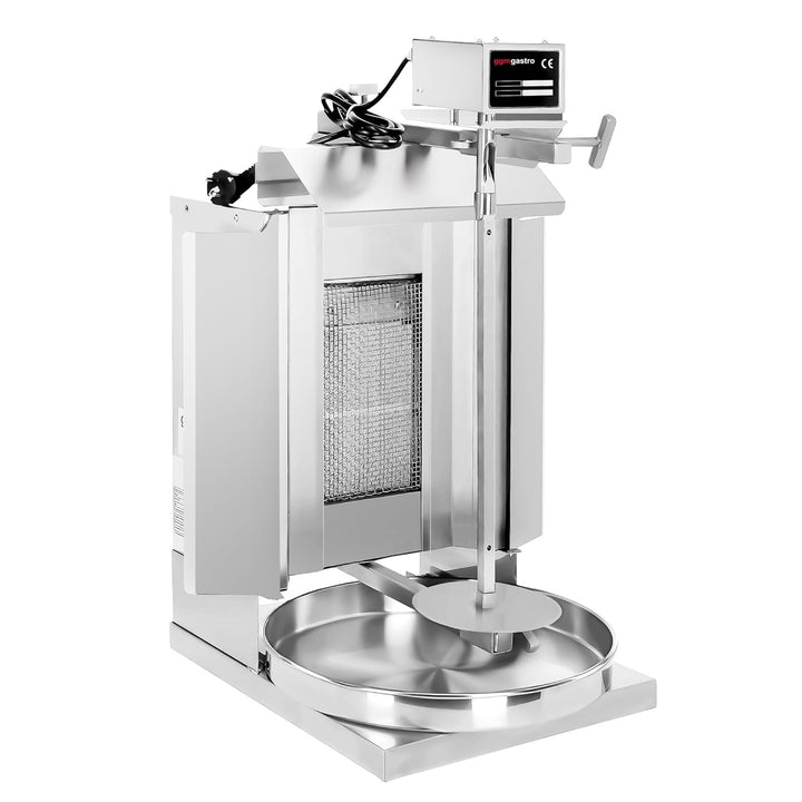 GGM Gastro Kebab Grill - 1 Brenner - 5kg Kapazität - 3.25kW - Fleischspiess 44.5 x 1.2cm - einstellb