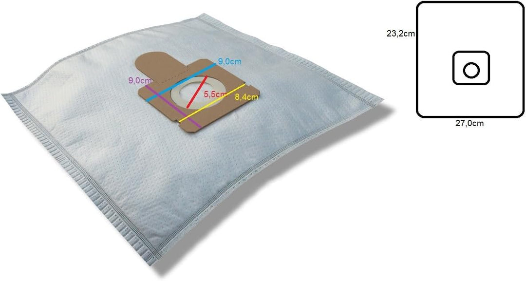 Kallefornia 20 Staubsaugerbeutel K181 für Severin BC 7035 Staubbeutel dust Bag BC7035