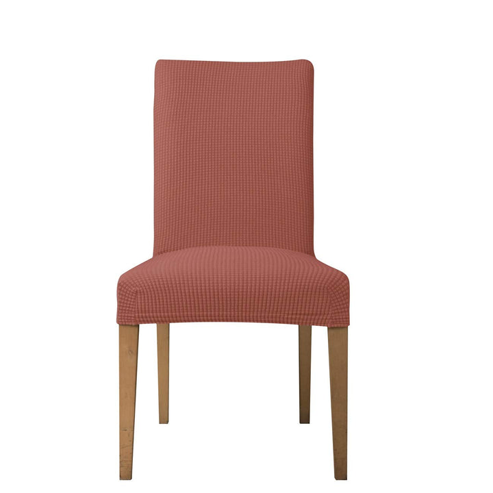 EBETA E Stuhlhussen 6 Stück, Elastische Stuhlbezug, Stretchhusse Stuhlüberzug Jacquard Hussen für Ho