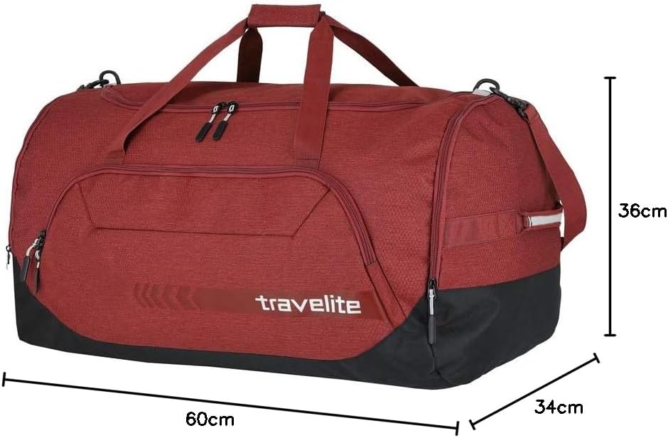 travelite grosse Reisetasche Grösse L, Gepäck Serie KICK OFF: Praktische Reisetasche für Urlaub und