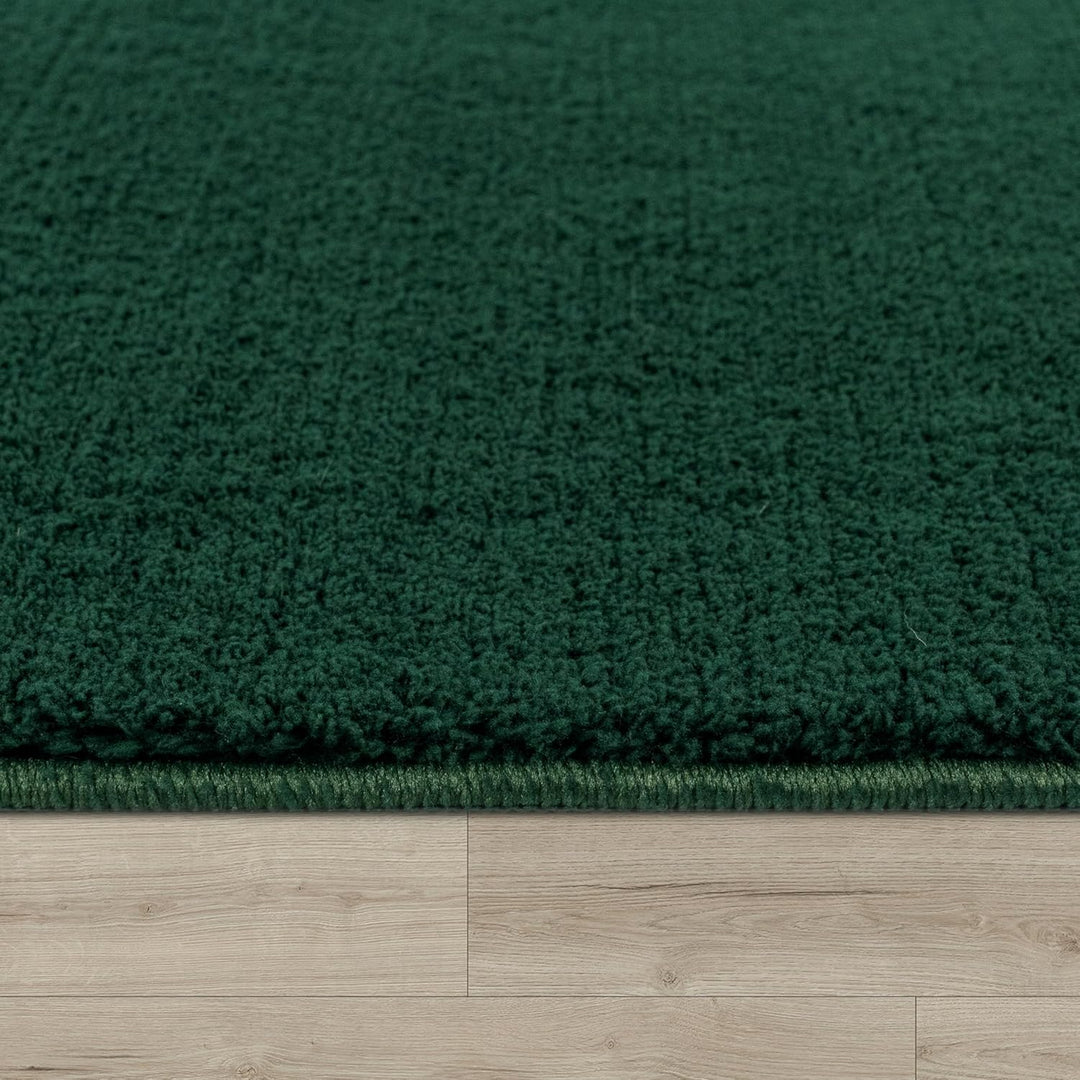 Paco Home Waschbarer Teppich Wohnzimmer Schlafzimmer Kurzflor rutschfest Flauschig Weich Moderne Ein