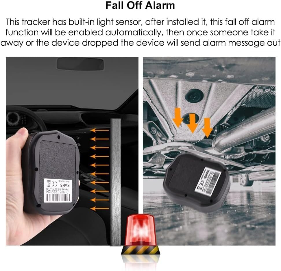 TKMARS GPS Tracker, 10000mah Batterie Tracker Locator für Auto Wasserdicht/GSM/GPRS Tracking Strong