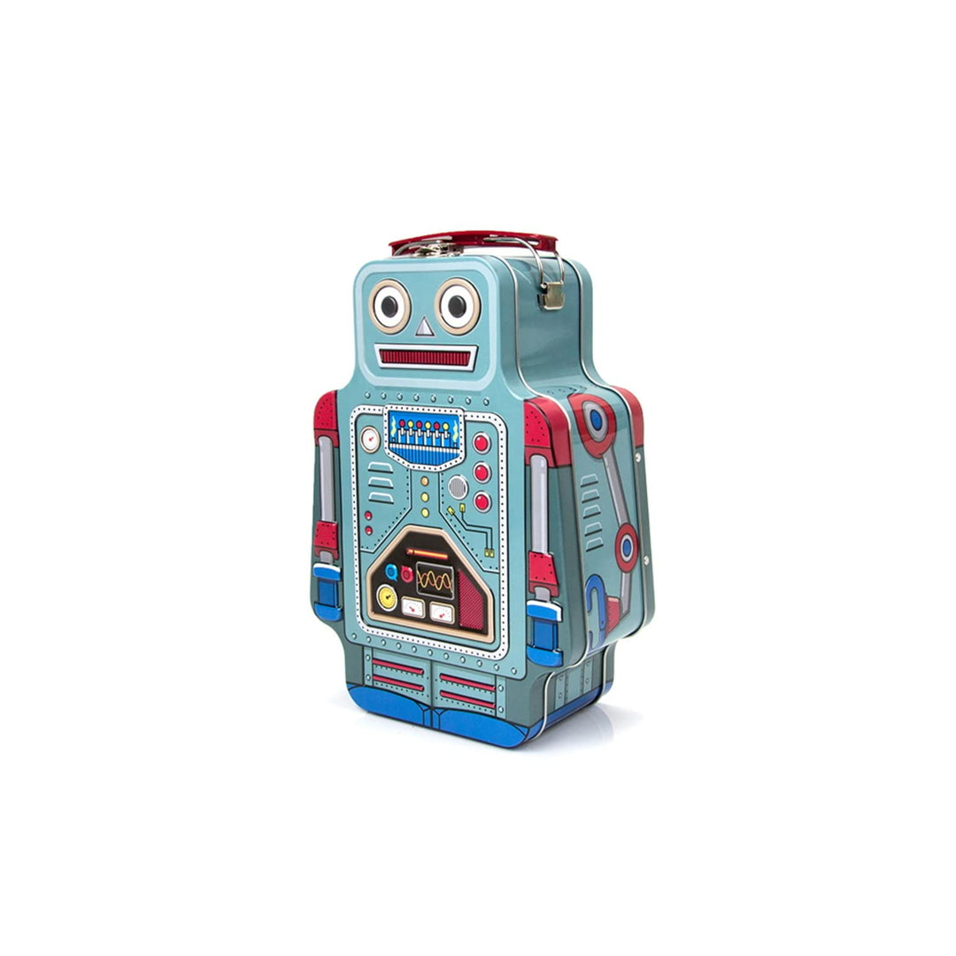 Suck UK - Robotor Lunch Box | Brotdose Im Coolen Vintage Robotor-design | Robot | Blechdose | Aufbew