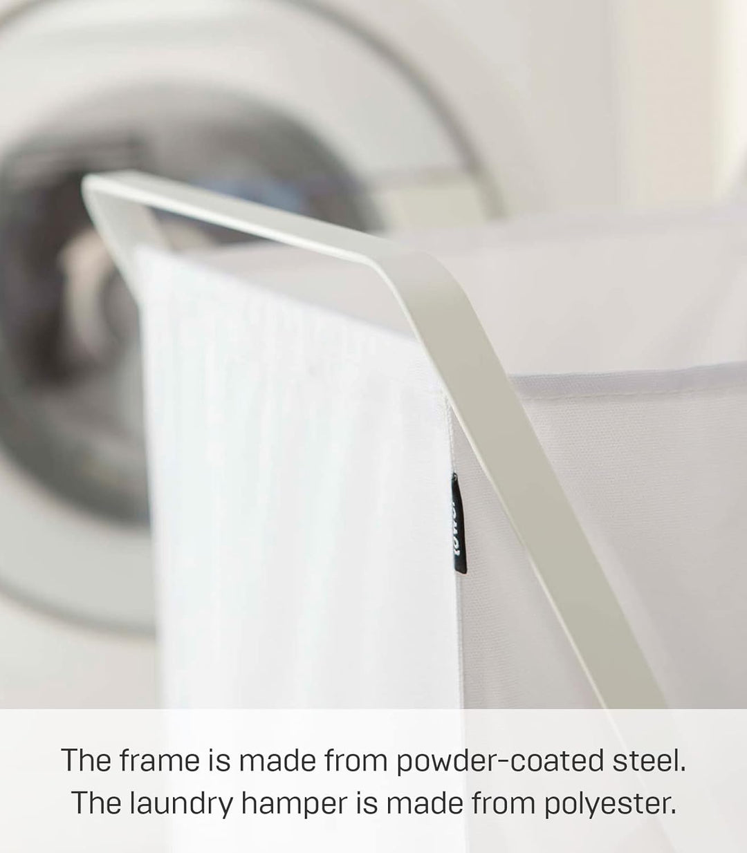 Laundry Basket - Tower - white Weiss, Weiss
