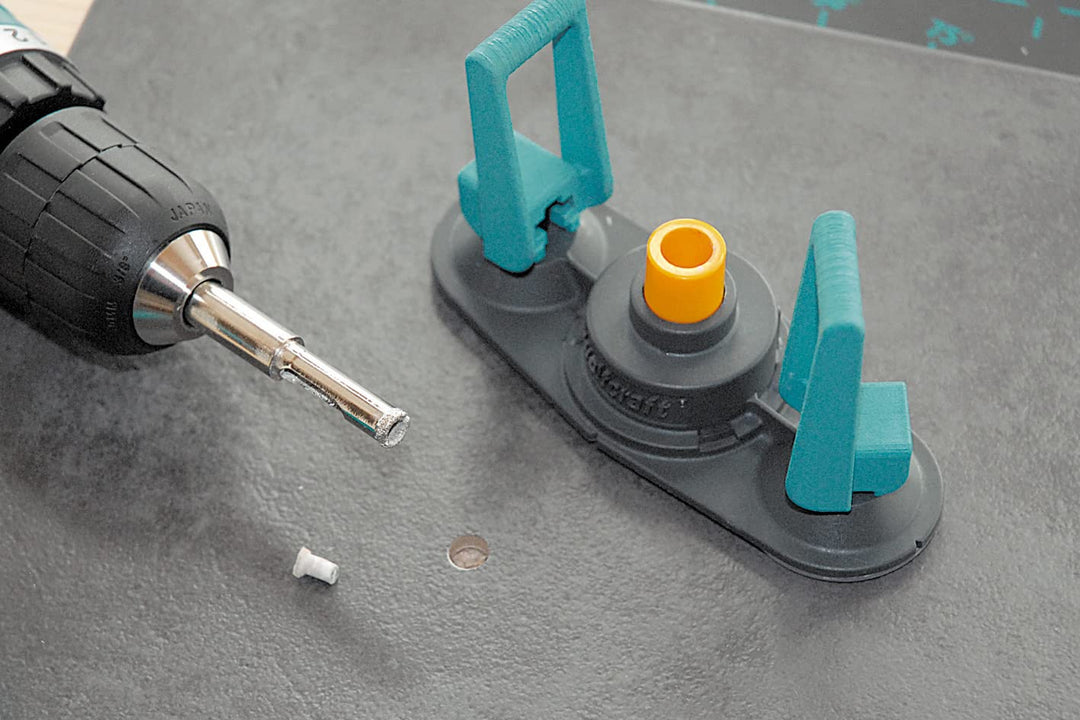 wolfcraft Bohrkronen-Set, diamantbestreut ˮCeramicˮ, 5-tlg. I 8771000 I Für die Installation von San