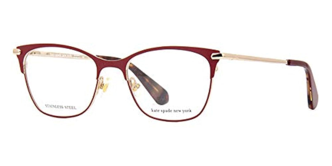 Kate Spade New York Unisex Bendall Sonnenbrille 50 Burgundy, 50 Burgundy