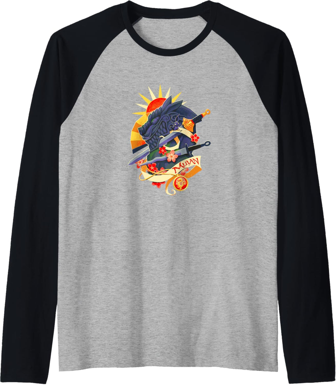 Disney Mulan Cri-Kee Great Stone Dragon Raglan