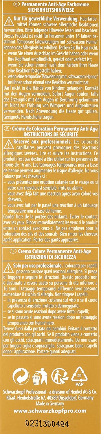 Schwarzkopf Professional Igora Royal Absolutes 7-40 mittelblond beige natur, 1er Pack (1 x 60 ml) 7-