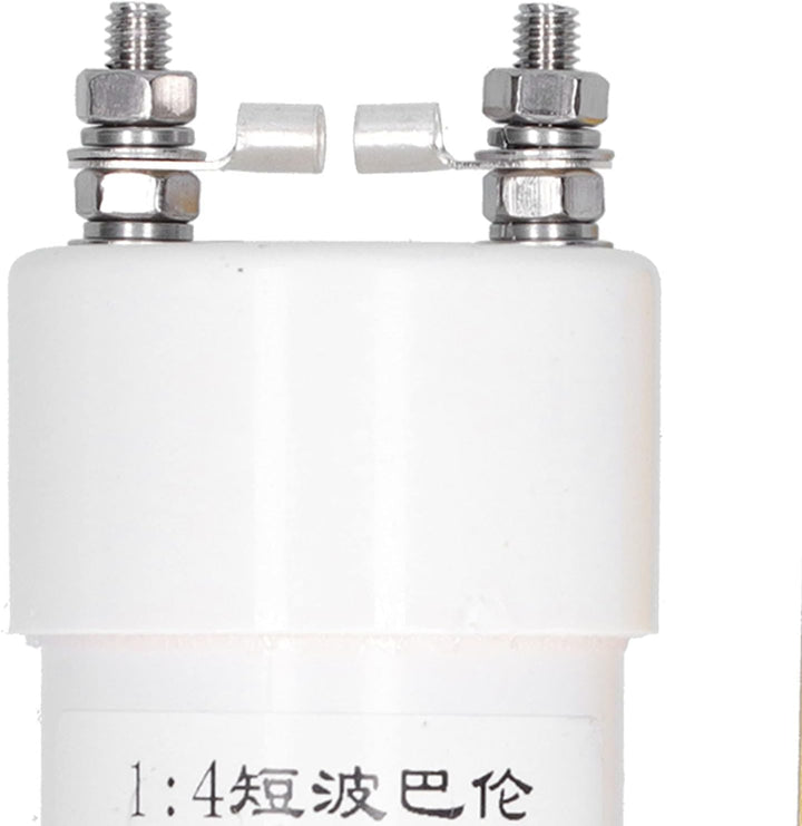 Eujgoov 1:4 Balun, 200W 50Ω-200Ω ABS Material Geeignet 1-56MHz für Winton Kurzwellenantenne