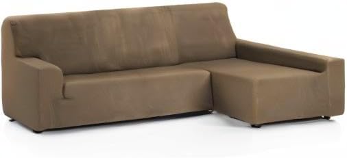 Martina Home tunez Bezug für Chaiselongue, Baumwolle Leder Polyester Elastan, Brazo Derecho Brazo De