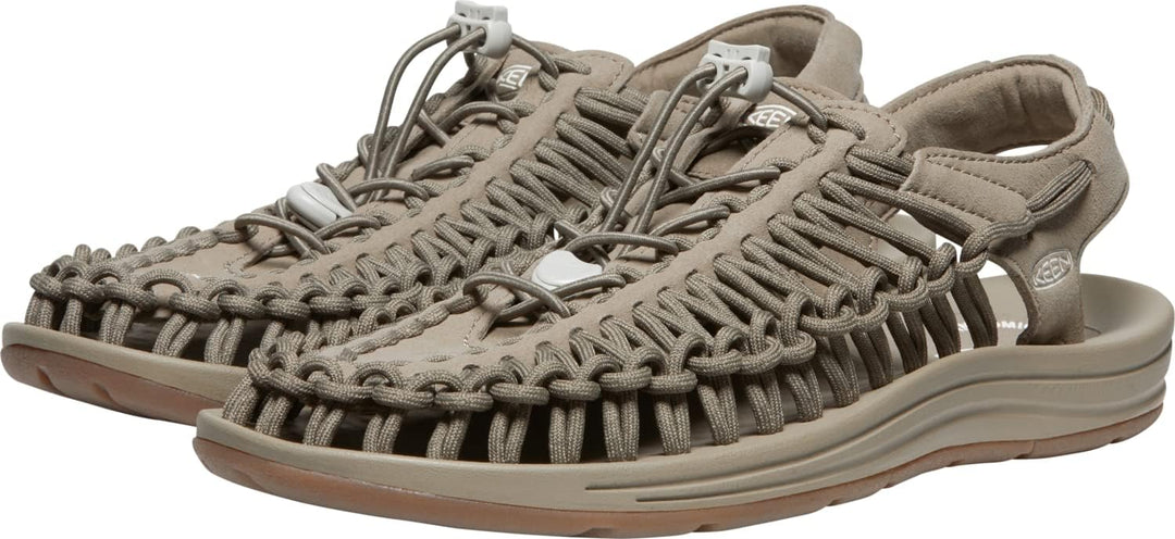 KEEN Herren Uneek Classic Two CordSandale 39.5 EU Timberwolf Plaza Taupe, 39.5 EU Timberwolf Plaza T