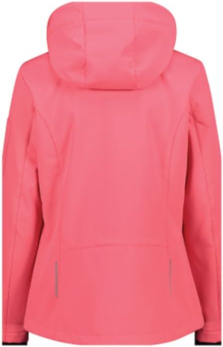 CMP Damen Windproof And Waterproof Softshell Jacket Wp 7.000 Jacke M Schwarz, M Schwarz
