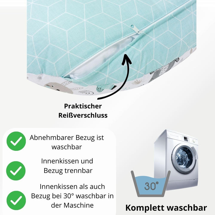 Bellochi Growing in style Stillkissen Zwillinge, Stillkissen XXL, Nursing Pillow - Schwangerschaftsk