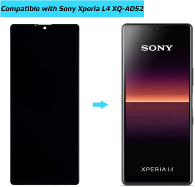 Vvsialeek Ersatz LCD Display Kompatibel Für Sony Xperia L4 XQ-AD52 XQ-AD51 LCD Touch Screen with Too