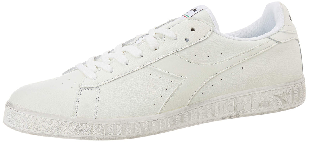 Diadora Unisex Game L Low Waxed Gymnastikschuhe, 36 EU Weiß White White C6180