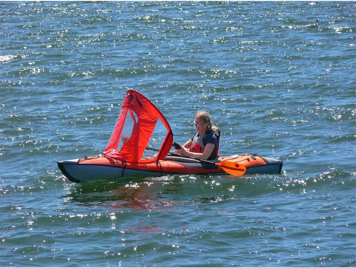 Advanced Elements Rapid Up Kayak Sail Kit Orange, Orange