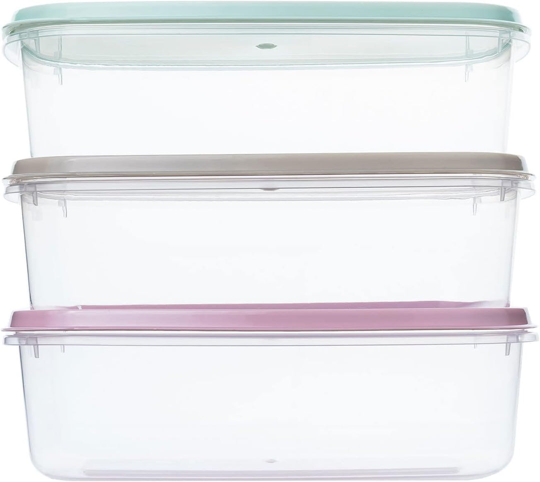 QILZO 24 Stück Lunchboxen für Lebensmittel, 700 ml, Lebensmittelbehälter aus Kunststoff, BPA-frei, m