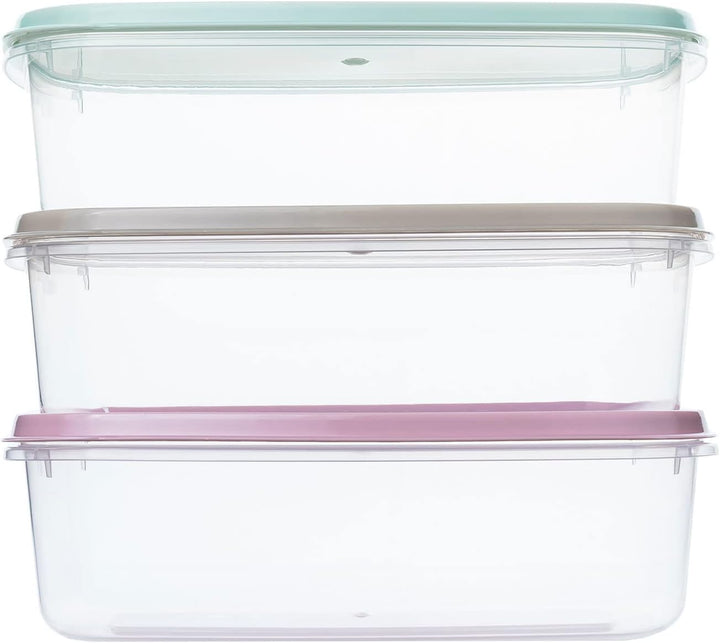 QILZO 24 Stück Lunchboxen für Lebensmittel, 700 ml, Lebensmittelbehälter aus Kunststoff, BPA-frei, m