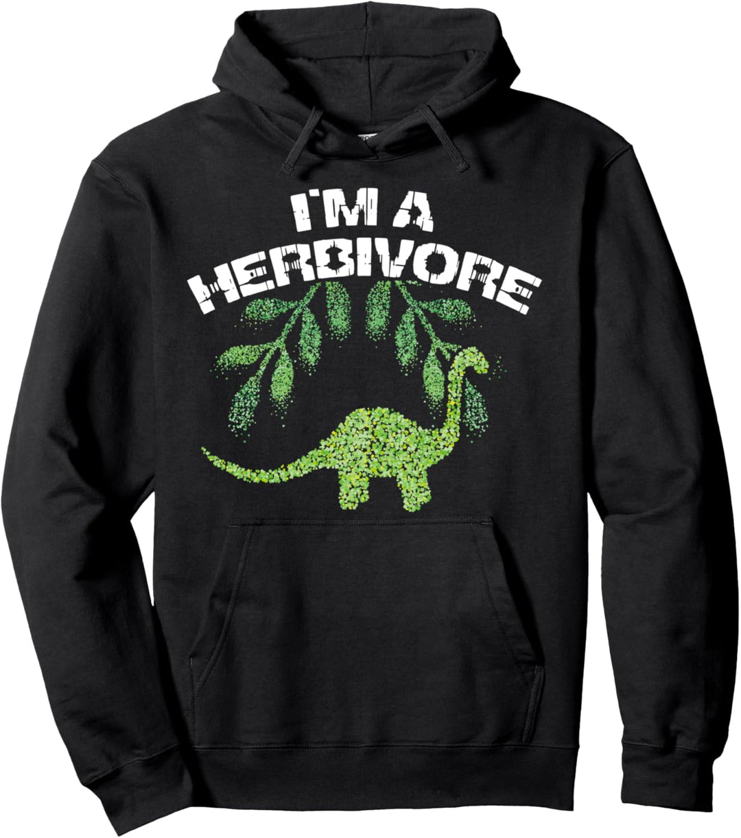 Brachiosaurus Pflanzenfresser Vegan Vegetarier Herbivore Pullover Hoodie