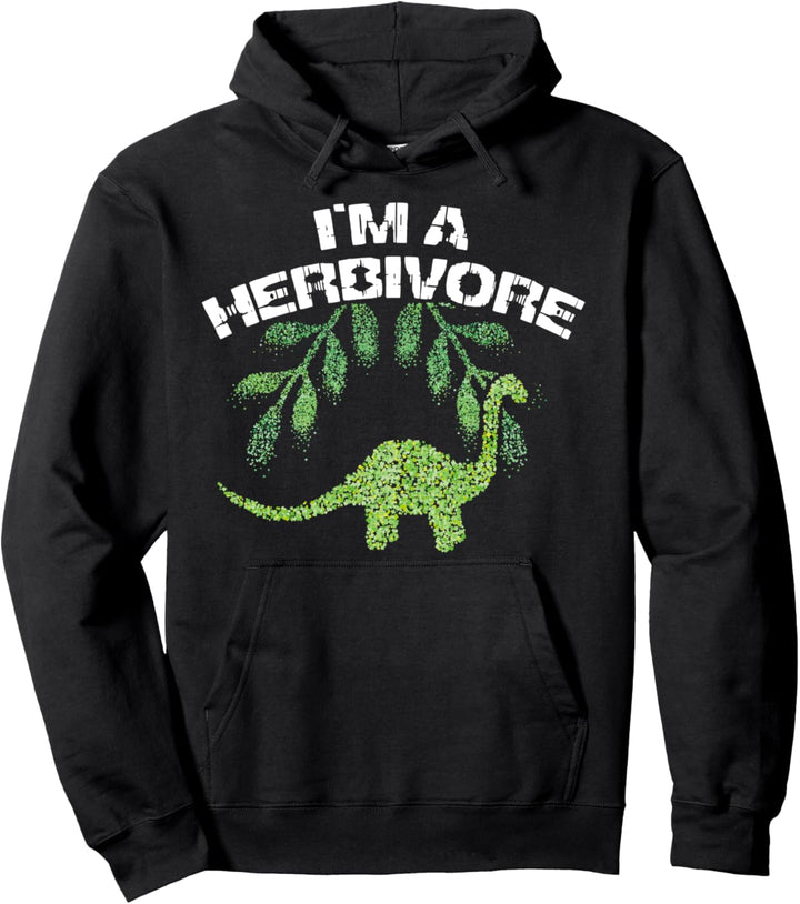 Brachiosaurus Pflanzenfresser Vegan Vegetarier Herbivore Pullover Hoodie