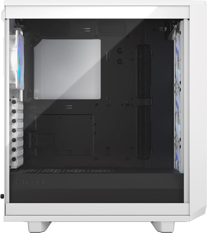 Fractal Design Meshify 2 Compact White TG Clear Tint - RGB, FD-C-MES2C-08 RGB White TG Clear Tint