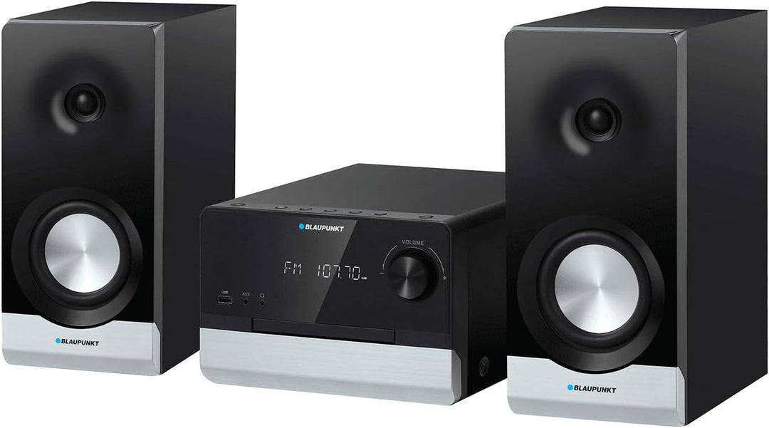 Blaupunkt MS40.2BT Mikro-Stereoanlage 100 W RMS – Bluetooth, HDMI ARC, Optisch, USB, MP3-CD, FM-Radi