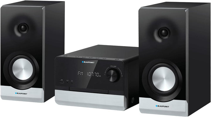 Blaupunkt MS40.2BT Mikro-Stereoanlage 100 W RMS – Bluetooth, HDMI ARC, Optisch, USB, MP3-CD, FM-Radi