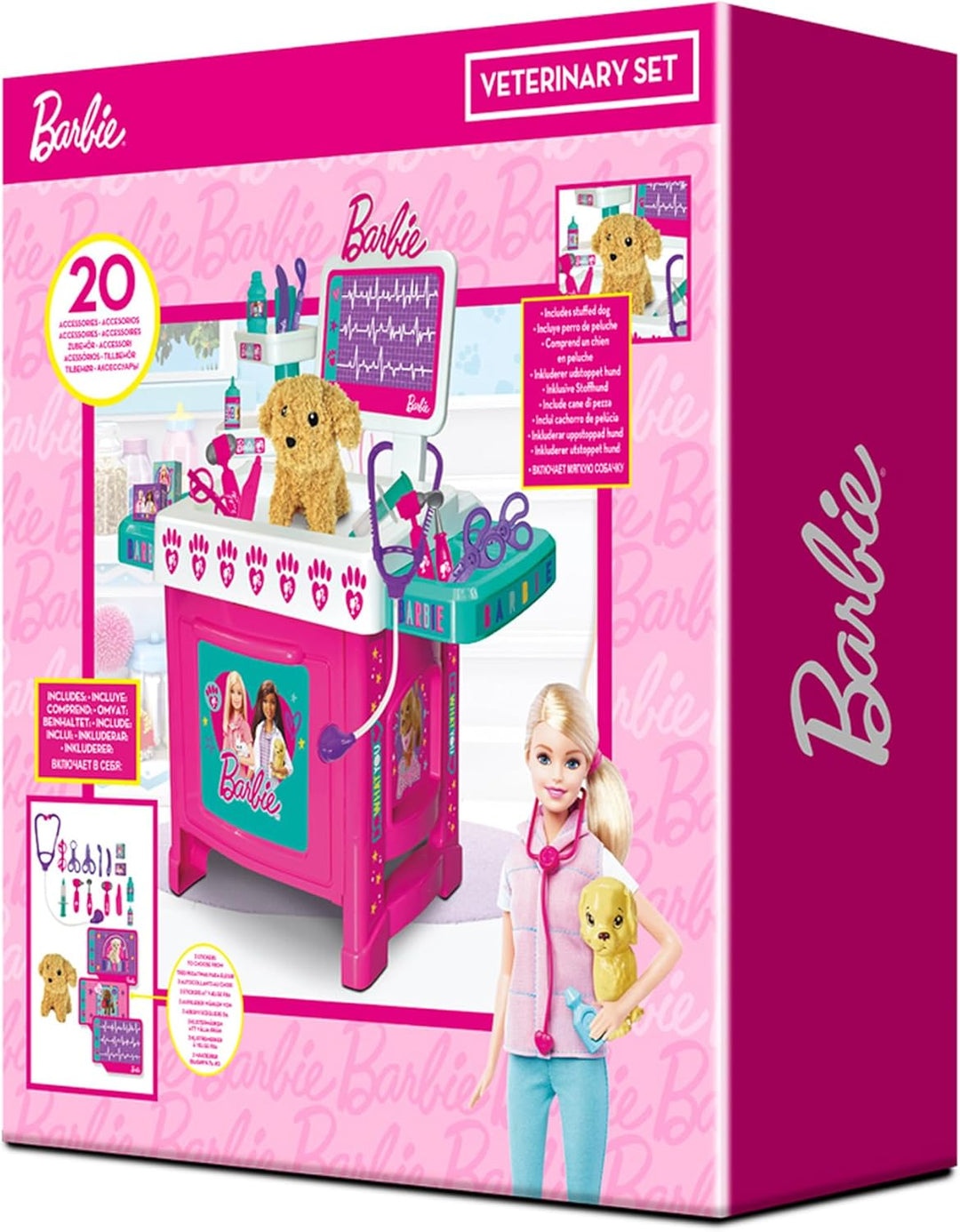 Barbie 51002 Tierarztzentrum für Haustiere